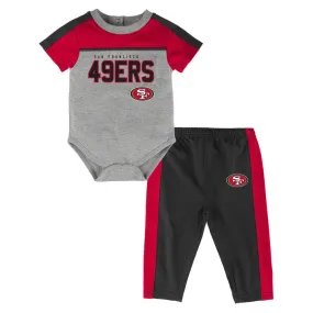 49ers Fan Playtime Creeper & Pants Outfit (0-3 Months ONLY)