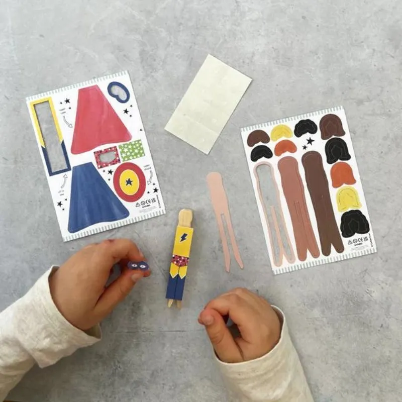 Cotton Twist: Make Your Own Superhero Peg Doll