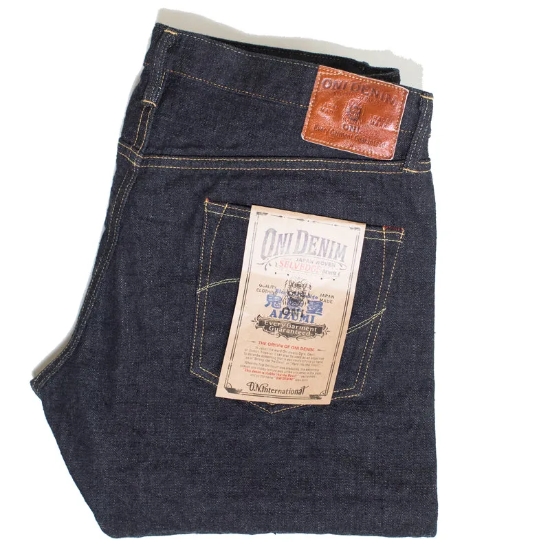 Oni Denim - 622ZR Aizumi Secret Denim 16 OZ Ink Dyed Relax Tapered