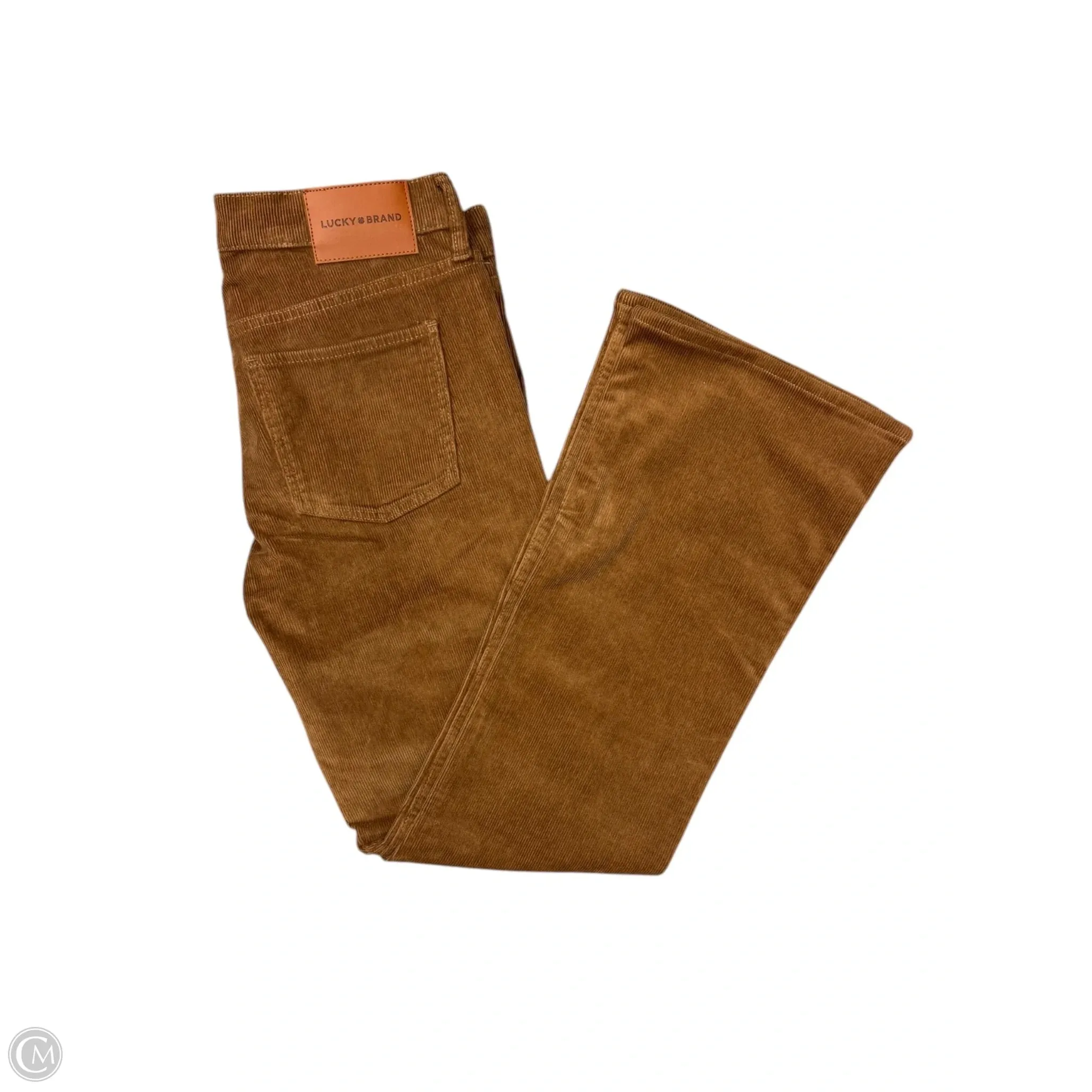 Pants Corduroy By Lucky Brand In Brown, Size: 8